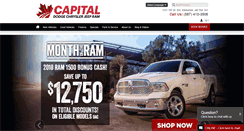 Desktop Screenshot of capitaljeep.com