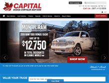Tablet Screenshot of capitaljeep.com